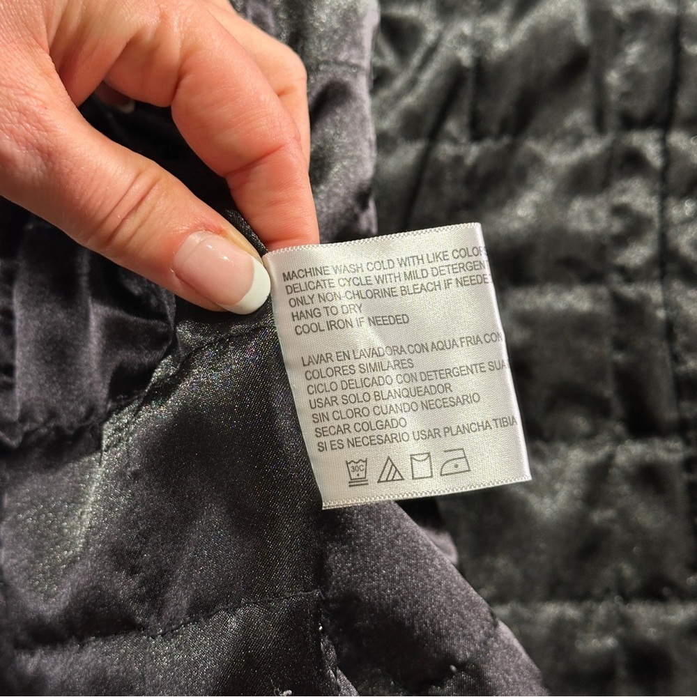 Kristen Blake winter parka insulated hooded tailored fit XL charcoal - Picture 13 of 15